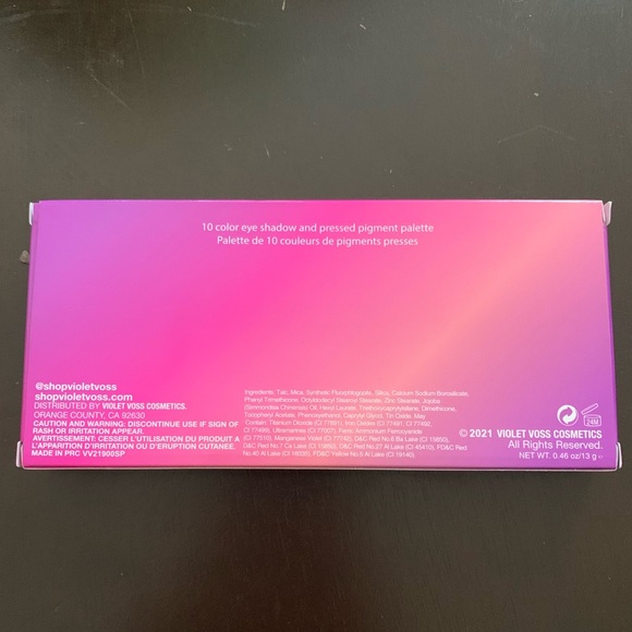 Violet Voss Violet Sunset Pro Series Eye Shadow & Pressed Pigment Palette NEW - Picture 3 of 6